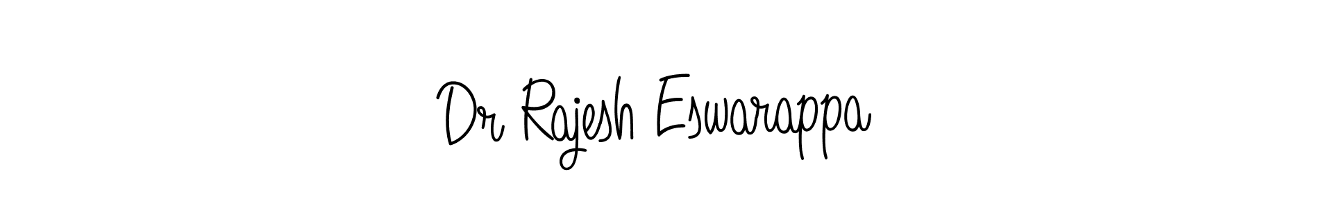 Make a beautiful signature design for name Dr Rajesh Eswarappa. Use this online signature maker to create a handwritten signature for free. Dr Rajesh Eswarappa signature style 5 images and pictures png