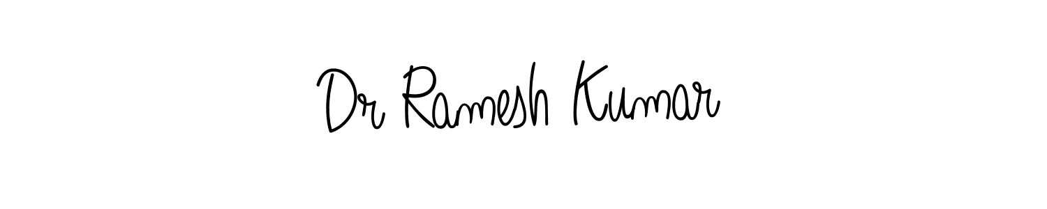 Make a beautiful signature design for name Dr Ramesh Kumar. Use this online signature maker to create a handwritten signature for free. Dr Ramesh Kumar signature style 5 images and pictures png