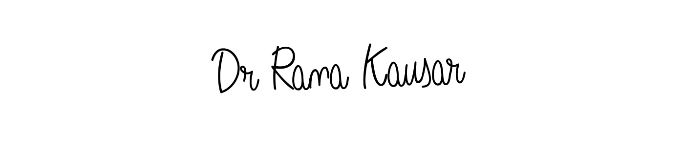 Check out images of Autograph of Dr Rana Kausar name. Actor Dr Rana Kausar Signature Style. Angelique-Rose-font-FFP is a professional sign style online. Dr Rana Kausar signature style 5 images and pictures png