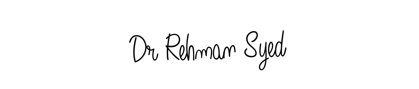 Angelique-Rose-font-FFP is a professional signature style that is perfect for those who want to add a touch of class to their signature. It is also a great choice for those who want to make their signature more unique. Get Dr Rehman Syed name to fancy signature for free. Dr Rehman Syed signature style 5 images and pictures png