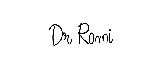Similarly Angelique-Rose-font-FFP is the best handwritten signature design. Signature creator online .You can use it as an online autograph creator for name Dr Romi. Dr Romi signature style 5 images and pictures png
