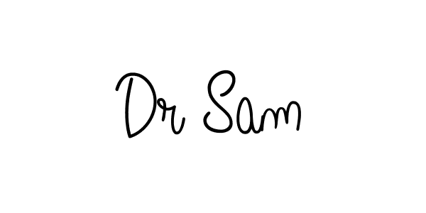 Make a beautiful signature design for name Dr Sam. With this signature (Angelique-Rose-font-FFP) style, you can create a handwritten signature for free. Dr Sam signature style 5 images and pictures png