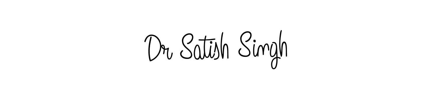 How to Draw Dr Satish Singh signature style? Angelique-Rose-font-FFP is a latest design signature styles for name Dr Satish Singh. Dr Satish Singh signature style 5 images and pictures png