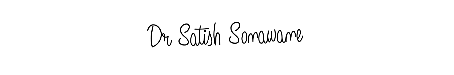 How to make Dr Satish Sonawane name signature. Use Angelique-Rose-font-FFP style for creating short signs online. This is the latest handwritten sign. Dr Satish Sonawane signature style 5 images and pictures png