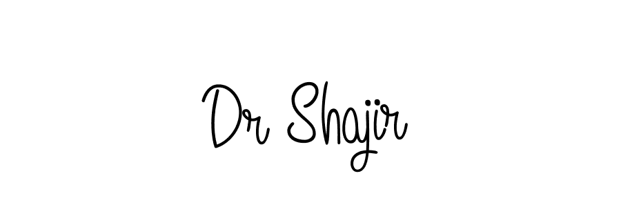 Check out images of Autograph of Dr Shajir name. Actor Dr Shajir Signature Style. Angelique-Rose-font-FFP is a professional sign style online. Dr Shajir signature style 5 images and pictures png