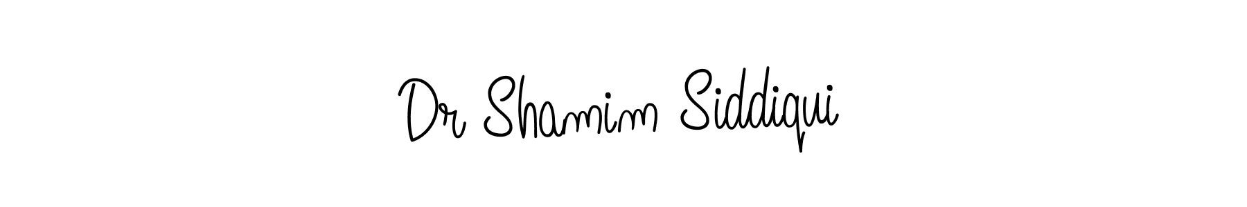 Dr Shamim Siddiqui stylish signature style. Best Handwritten Sign (Angelique-Rose-font-FFP) for my name. Handwritten Signature Collection Ideas for my name Dr Shamim Siddiqui. Dr Shamim Siddiqui signature style 5 images and pictures png