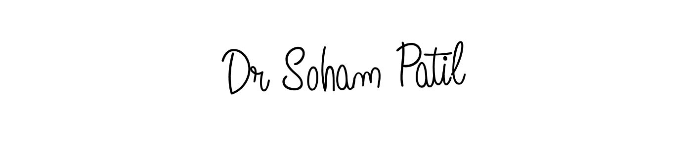 Also we have Dr Soham Patil name is the best signature style. Create professional handwritten signature collection using Angelique-Rose-font-FFP autograph style. Dr Soham Patil signature style 5 images and pictures png