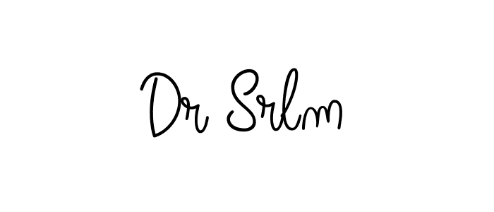 Best and Professional Signature Style for Dr Srlm. Angelique-Rose-font-FFP Best Signature Style Collection. Dr Srlm signature style 5 images and pictures png
