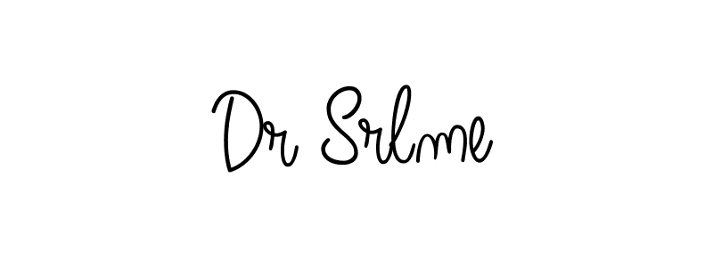 Use a signature maker to create a handwritten signature online. With this signature software, you can design (Angelique-Rose-font-FFP) your own signature for name Dr Srlme. Dr Srlme signature style 5 images and pictures png