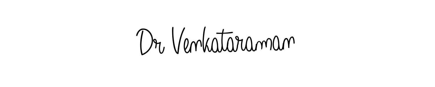 Make a beautiful signature design for name Dr Venkataraman. With this signature (Angelique-Rose-font-FFP) style, you can create a handwritten signature for free. Dr Venkataraman signature style 5 images and pictures png