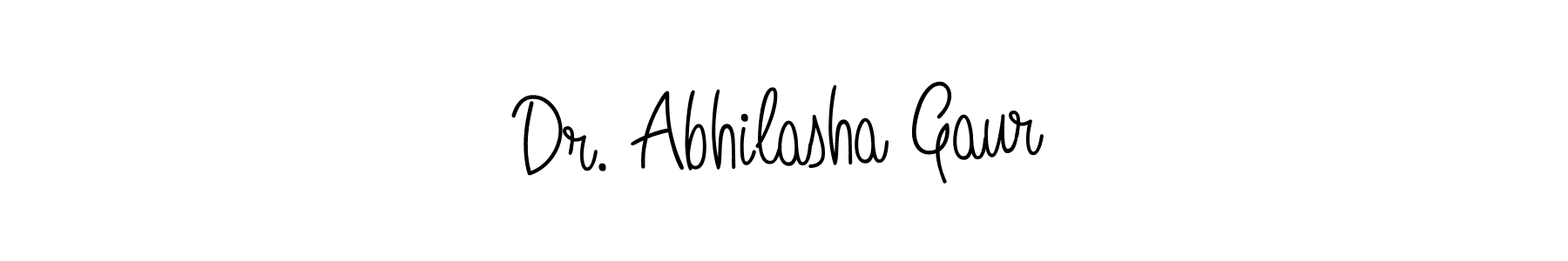 This is the best signature style for the Dr. Abhilasha Gaur name. Also you like these signature font (Angelique-Rose-font-FFP). Mix name signature. Dr. Abhilasha Gaur signature style 5 images and pictures png