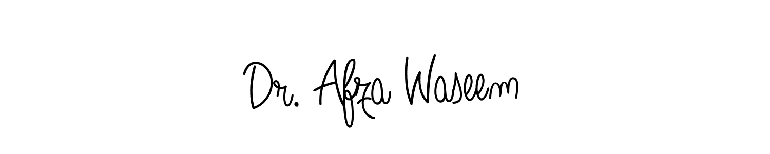 Here are the top 10 professional signature styles for the name Dr. Afza Waseem. These are the best autograph styles you can use for your name. Dr. Afza Waseem signature style 5 images and pictures png