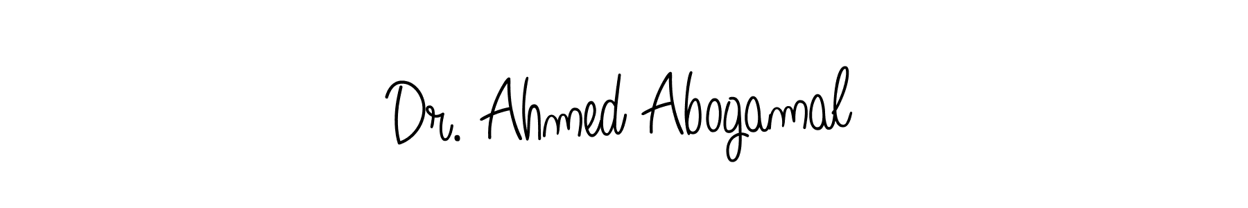 Make a beautiful signature design for name Dr. Ahmed Abogamal. Use this online signature maker to create a handwritten signature for free. Dr. Ahmed Abogamal signature style 5 images and pictures png