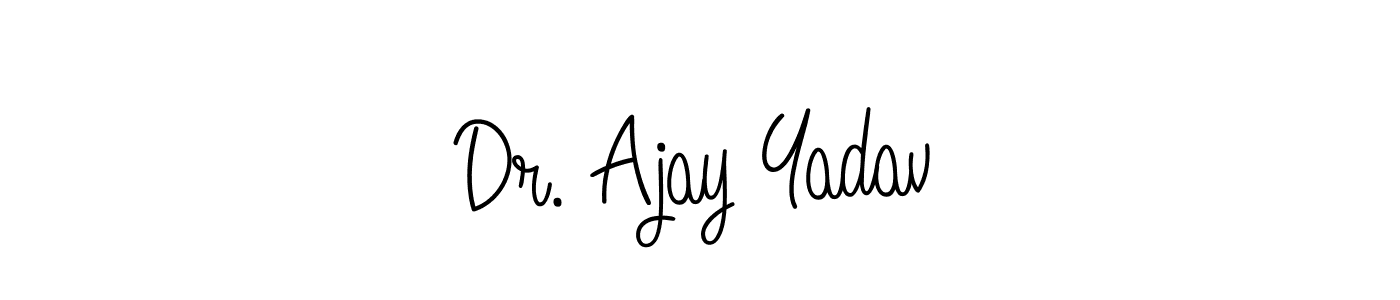 Once you've used our free online signature maker to create your best signature Angelique-Rose-font-FFP style, it's time to enjoy all of the benefits that Dr. Ajay Yadav name signing documents. Dr. Ajay Yadav signature style 5 images and pictures png