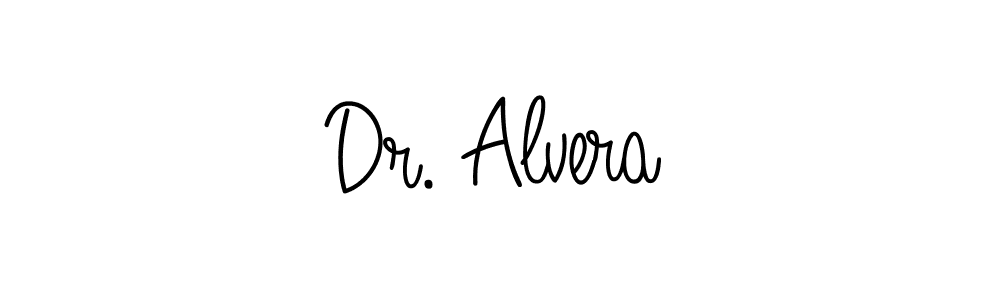 Make a beautiful signature design for name Dr. Alvera. Use this online signature maker to create a handwritten signature for free. Dr. Alvera signature style 5 images and pictures png