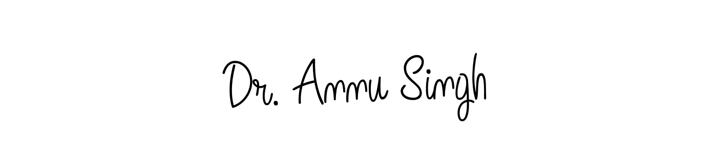 if you are searching for the best signature style for your name Dr. Annu Singh. so please give up your signature search. here we have designed multiple signature styles  using Angelique-Rose-font-FFP. Dr. Annu Singh signature style 5 images and pictures png