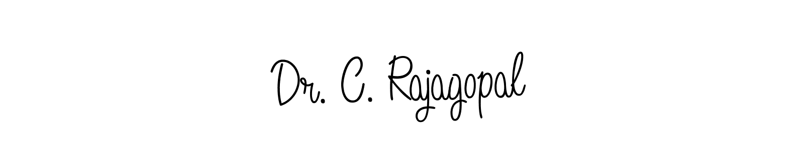 Also we have Dr. C. Rajagopal name is the best signature style. Create professional handwritten signature collection using Angelique-Rose-font-FFP autograph style. Dr. C. Rajagopal signature style 5 images and pictures png