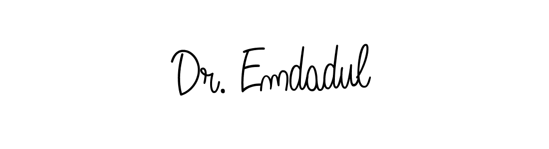 Angelique-Rose-font-FFP is a professional signature style that is perfect for those who want to add a touch of class to their signature. It is also a great choice for those who want to make their signature more unique. Get Dr. Emdadul name to fancy signature for free. Dr. Emdadul signature style 5 images and pictures png