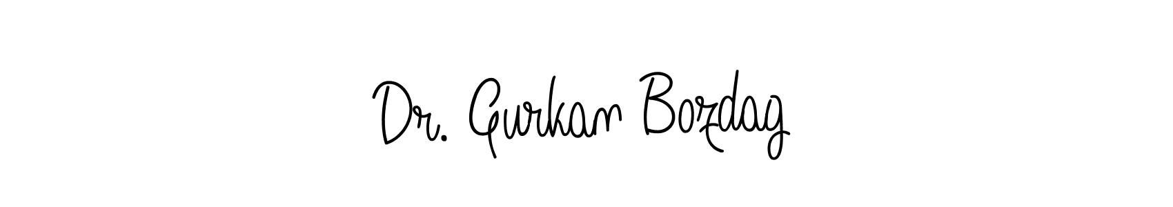 Similarly Angelique-Rose-font-FFP is the best handwritten signature design. Signature creator online .You can use it as an online autograph creator for name Dr. Gurkan Bozdag. Dr. Gurkan Bozdag signature style 5 images and pictures png
