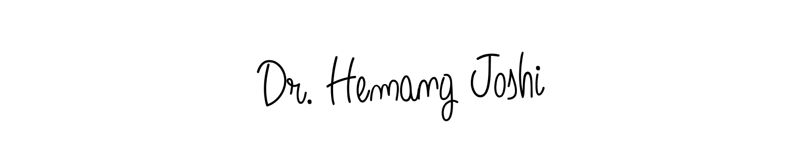 Make a beautiful signature design for name Dr. Hemang Joshi. Use this online signature maker to create a handwritten signature for free. Dr. Hemang Joshi signature style 5 images and pictures png