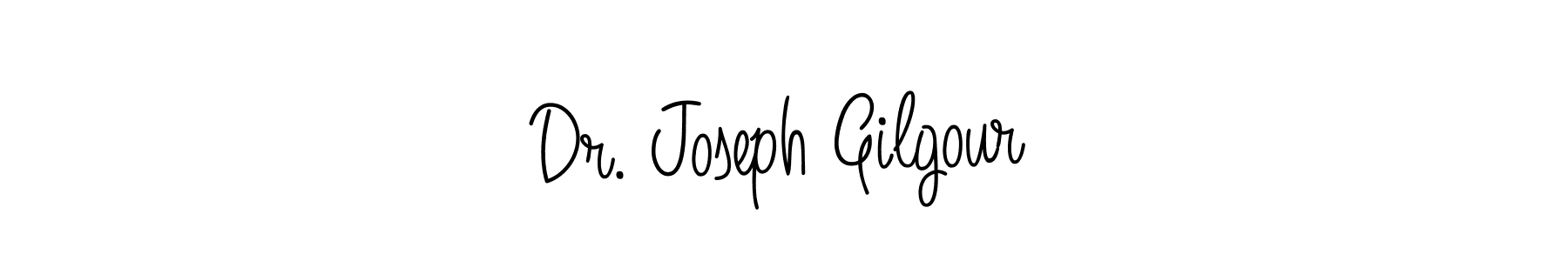 Dr. Joseph Gilgour stylish signature style. Best Handwritten Sign (Angelique-Rose-font-FFP) for my name. Handwritten Signature Collection Ideas for my name Dr. Joseph Gilgour. Dr. Joseph Gilgour signature style 5 images and pictures png