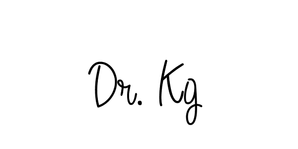 Dr. Kg stylish signature style. Best Handwritten Sign (Angelique-Rose-font-FFP) for my name. Handwritten Signature Collection Ideas for my name Dr. Kg. Dr. Kg signature style 5 images and pictures png