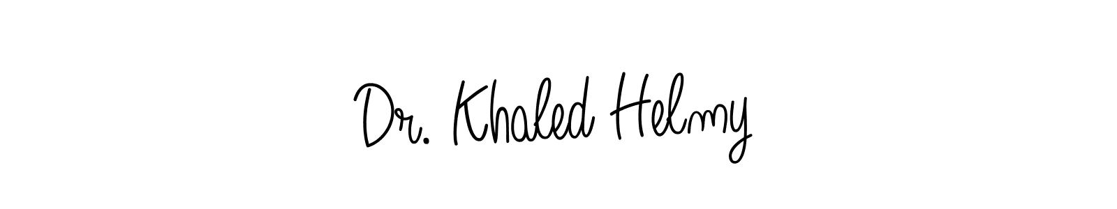 It looks lik you need a new signature style for name Dr. Khaled Helmy. Design unique handwritten (Angelique-Rose-font-FFP) signature with our free signature maker in just a few clicks. Dr. Khaled Helmy signature style 5 images and pictures png