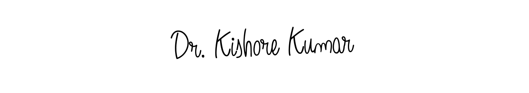 It looks lik you need a new signature style for name Dr. Kishore Kumar. Design unique handwritten (Angelique-Rose-font-FFP) signature with our free signature maker in just a few clicks. Dr. Kishore Kumar signature style 5 images and pictures png