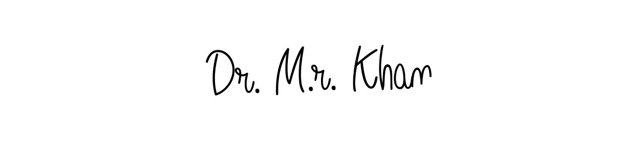 Once you've used our free online signature maker to create your best signature Angelique-Rose-font-FFP style, it's time to enjoy all of the benefits that Dr. M.r. Khan name signing documents. Dr. M.r. Khan signature style 5 images and pictures png