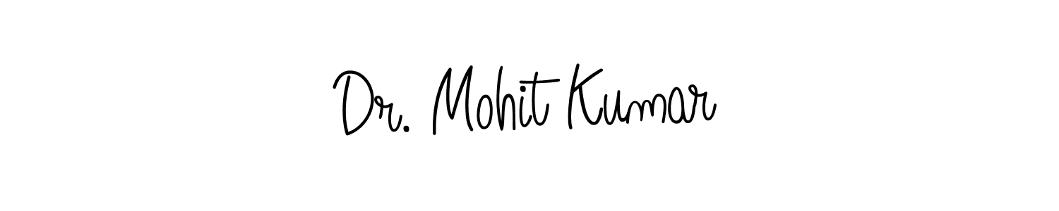 It looks lik you need a new signature style for name Dr. Mohit Kumar. Design unique handwritten (Angelique-Rose-font-FFP) signature with our free signature maker in just a few clicks. Dr. Mohit Kumar signature style 5 images and pictures png