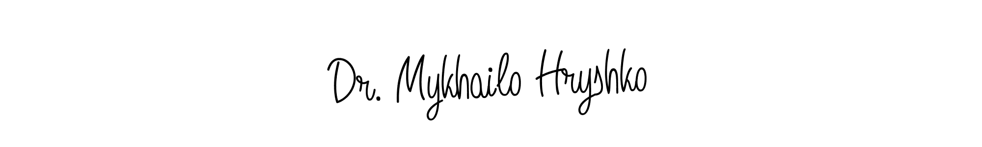 if you are searching for the best signature style for your name Dr. Mykhailo Hryshko. so please give up your signature search. here we have designed multiple signature styles  using Angelique-Rose-font-FFP. Dr. Mykhailo Hryshko signature style 5 images and pictures png