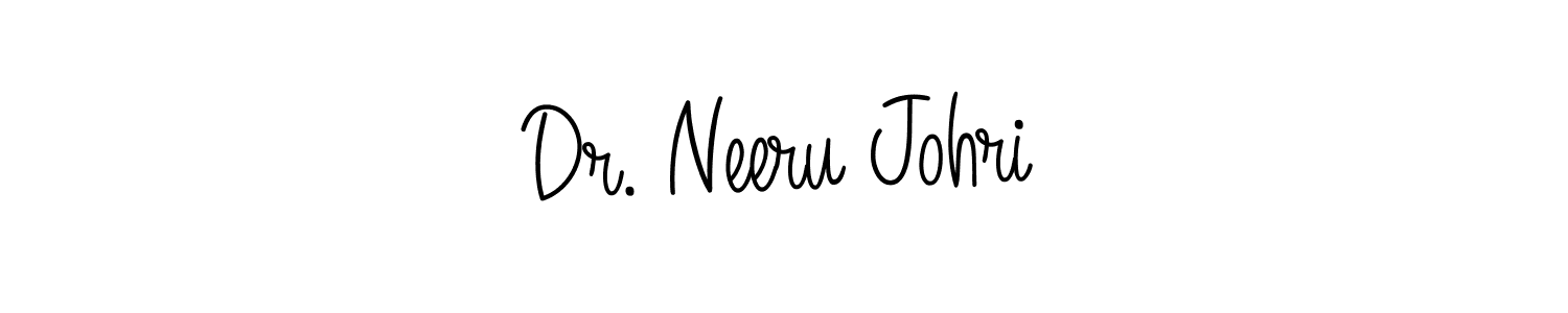 Also You can easily find your signature by using the search form. We will create Dr. Neeru Johri name handwritten signature images for you free of cost using Angelique-Rose-font-FFP sign style. Dr. Neeru Johri signature style 5 images and pictures png