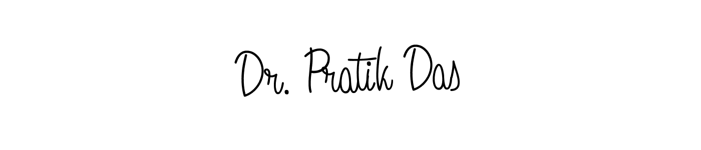 Also we have Dr. Pratik Das name is the best signature style. Create professional handwritten signature collection using Angelique-Rose-font-FFP autograph style. Dr. Pratik Das signature style 5 images and pictures png