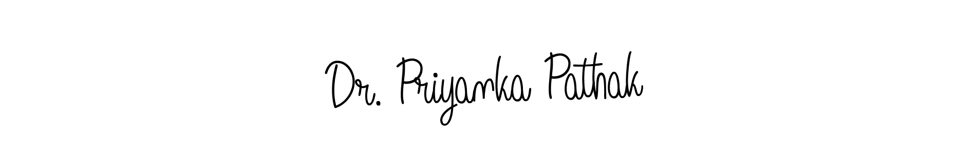 Best and Professional Signature Style for Dr. Priyanka Pathak. Angelique-Rose-font-FFP Best Signature Style Collection. Dr. Priyanka Pathak signature style 5 images and pictures png