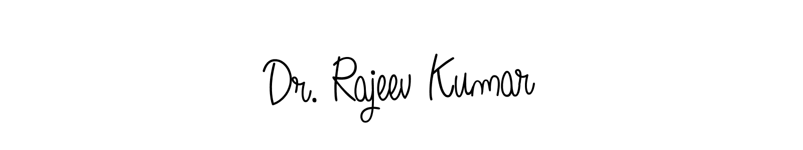 How to make Dr. Rajeev Kumar signature? Angelique-Rose-font-FFP is a professional autograph style. Create handwritten signature for Dr. Rajeev Kumar name. Dr. Rajeev Kumar signature style 5 images and pictures png