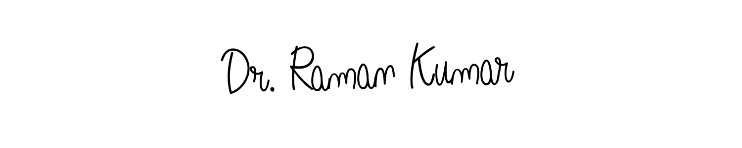 Also You can easily find your signature by using the search form. We will create Dr. Raman Kumar name handwritten signature images for you free of cost using Angelique-Rose-font-FFP sign style. Dr. Raman Kumar signature style 5 images and pictures png