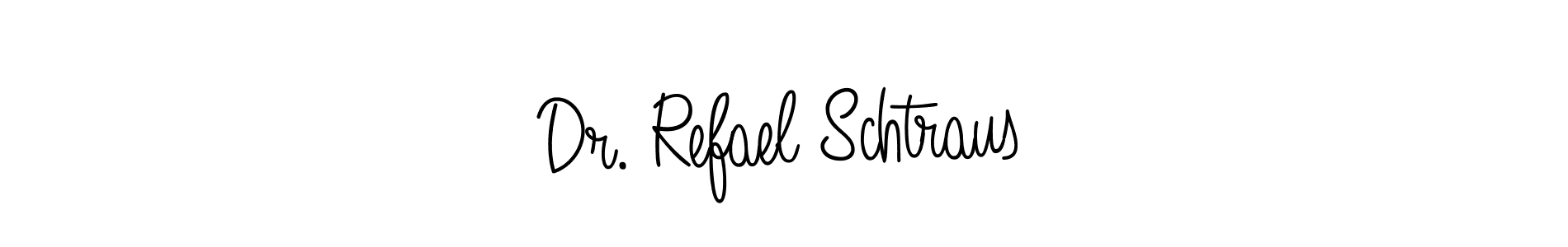 Also we have Dr. Refael Schtraus name is the best signature style. Create professional handwritten signature collection using Angelique-Rose-font-FFP autograph style. Dr. Refael Schtraus signature style 5 images and pictures png