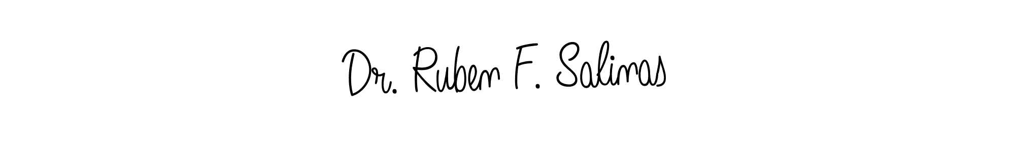 Make a beautiful signature design for name Dr. Ruben F. Salinas. Use this online signature maker to create a handwritten signature for free. Dr. Ruben F. Salinas signature style 5 images and pictures png
