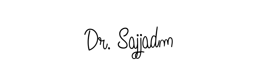 Make a short Dr. Sajjadm signature style. Manage your documents anywhere anytime using Angelique-Rose-font-FFP. Create and add eSignatures, submit forms, share and send files easily. Dr. Sajjadm signature style 5 images and pictures png