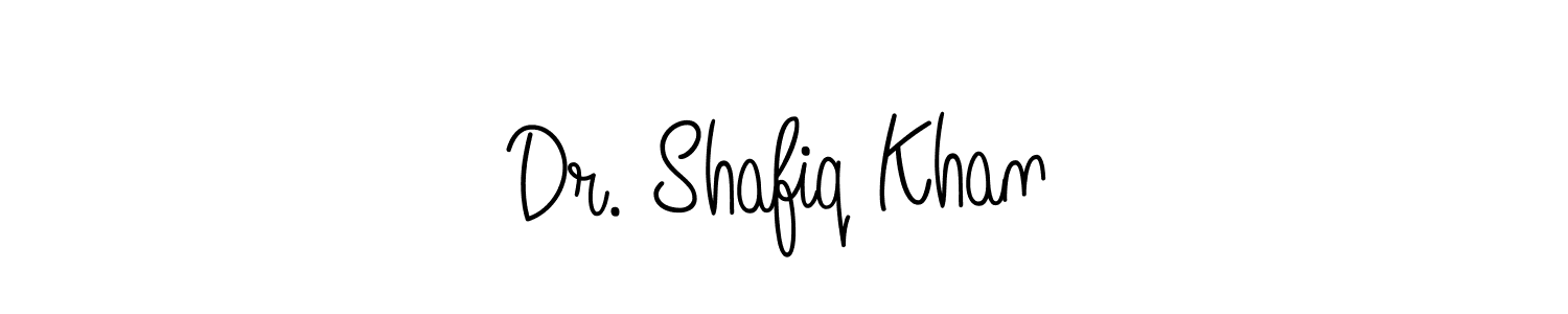 This is the best signature style for the Dr. Shafiq Khan name. Also you like these signature font (Angelique-Rose-font-FFP). Mix name signature. Dr. Shafiq Khan signature style 5 images and pictures png