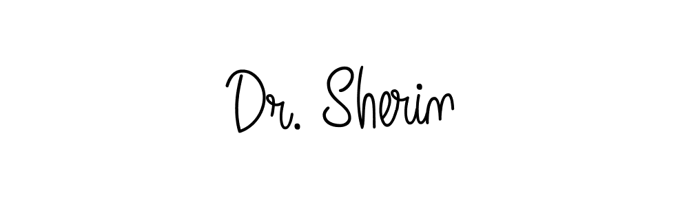 Check out images of Autograph of Dr. Sherin name. Actor Dr. Sherin Signature Style. Angelique-Rose-font-FFP is a professional sign style online. Dr. Sherin signature style 5 images and pictures png