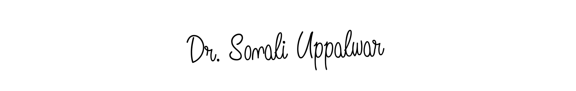 Also we have Dr. Sonali Uppalwar name is the best signature style. Create professional handwritten signature collection using Angelique-Rose-font-FFP autograph style. Dr. Sonali Uppalwar signature style 5 images and pictures png