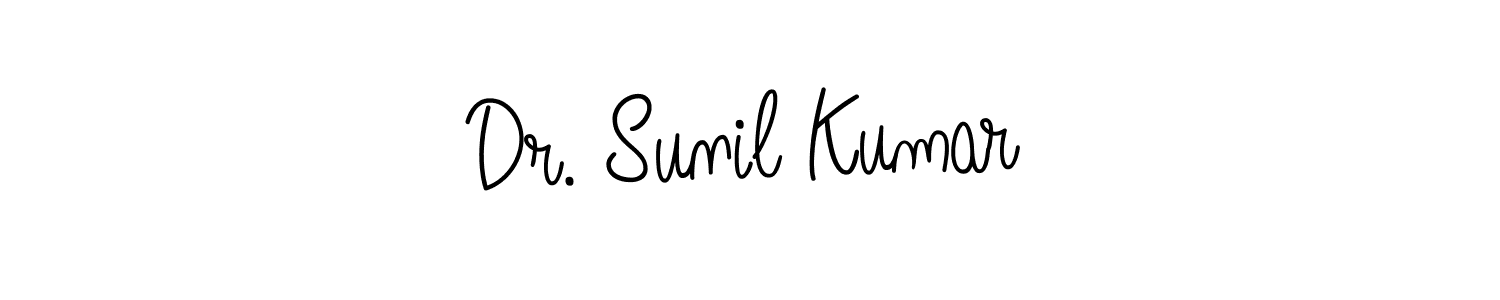 How to make Dr. Sunil Kumar signature? Angelique-Rose-font-FFP is a professional autograph style. Create handwritten signature for Dr. Sunil Kumar name. Dr. Sunil Kumar signature style 5 images and pictures png