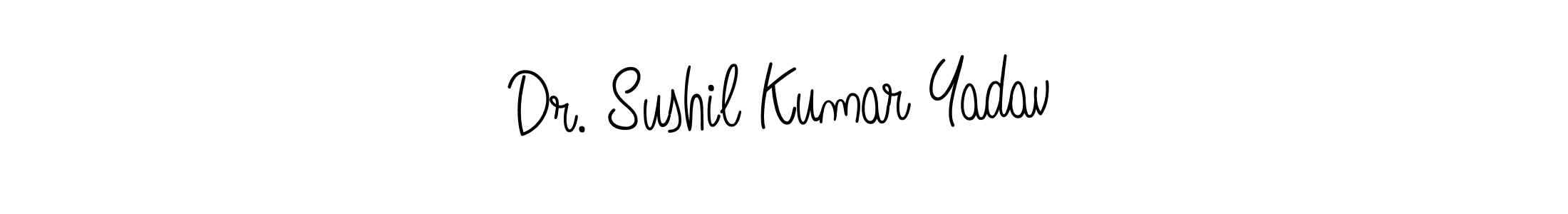 How to Draw Dr. Sushil Kumar Yadav signature style? Angelique-Rose-font-FFP is a latest design signature styles for name Dr. Sushil Kumar Yadav. Dr. Sushil Kumar Yadav signature style 5 images and pictures png