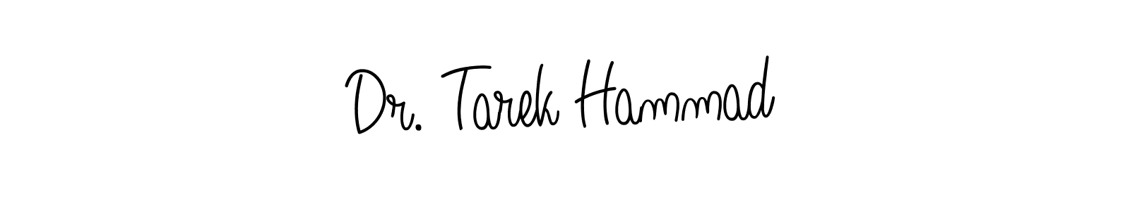 This is the best signature style for the Dr. Tarek Hammad name. Also you like these signature font (Angelique-Rose-font-FFP). Mix name signature. Dr. Tarek Hammad signature style 5 images and pictures png