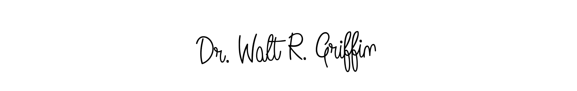 Best and Professional Signature Style for Dr. Walt R. Griffin. Angelique-Rose-font-FFP Best Signature Style Collection. Dr. Walt R. Griffin signature style 5 images and pictures png