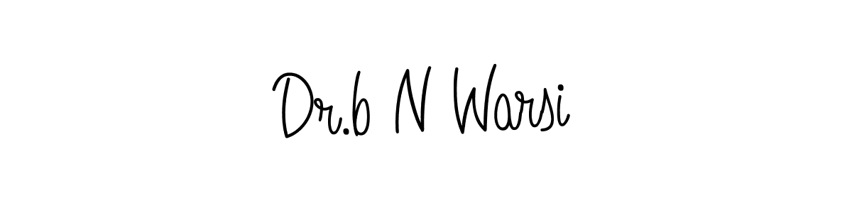 You can use this online signature creator to create a handwritten signature for the name Dr.b N Warsi. This is the best online autograph maker. Dr.b N Warsi signature style 5 images and pictures png