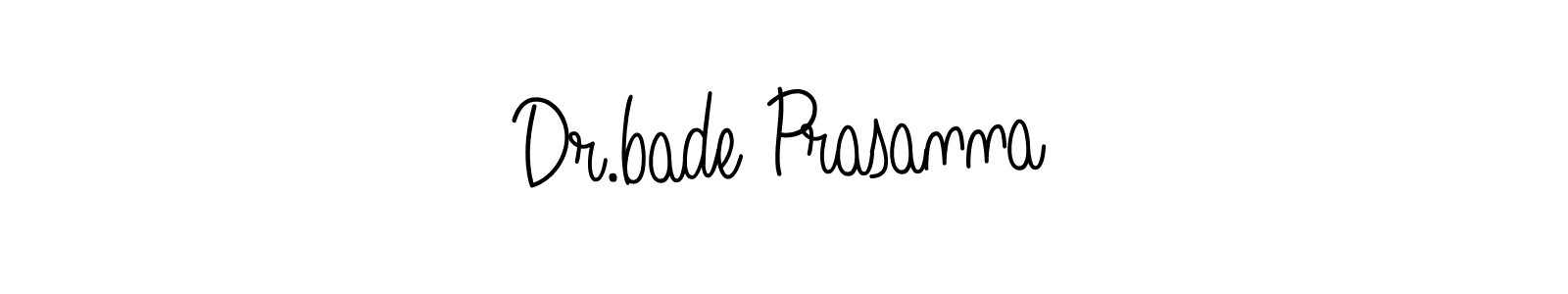 Once you've used our free online signature maker to create your best signature Angelique-Rose-font-FFP style, it's time to enjoy all of the benefits that Dr.bade Prasanna name signing documents. Dr.bade Prasanna signature style 5 images and pictures png