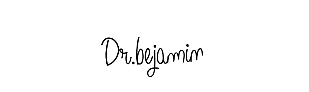 Use a signature maker to create a handwritten signature online. With this signature software, you can design (Angelique-Rose-font-FFP) your own signature for name Dr.bejamin. Dr.bejamin signature style 5 images and pictures png