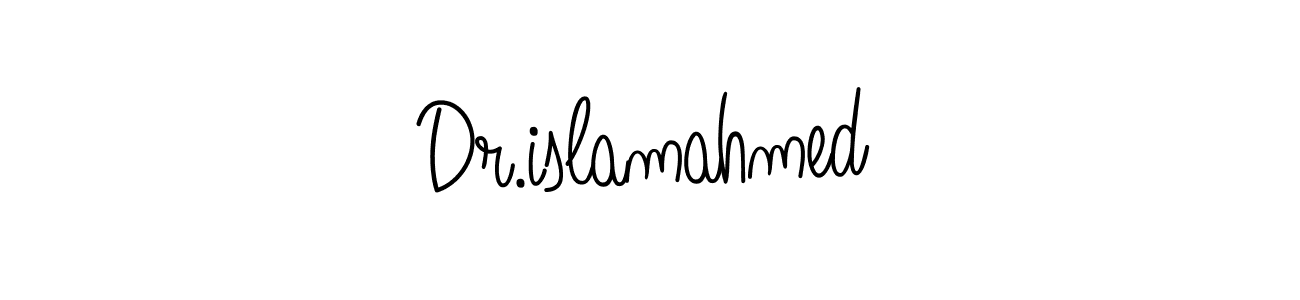 Design your own signature with our free online signature maker. With this signature software, you can create a handwritten (Angelique-Rose-font-FFP) signature for name Dr.islamahmed. Dr.islamahmed signature style 5 images and pictures png
